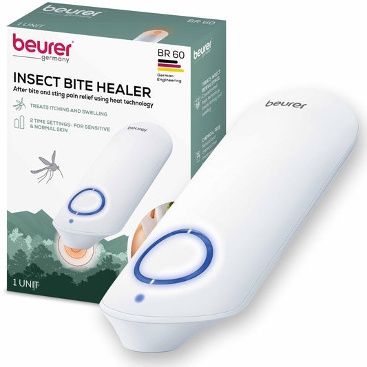 Beurer BiteX vista frontal mostrando diseño portátil y fácil agarre