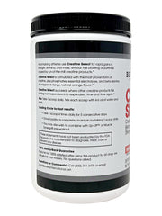 Beverly International Creatine Select disolviéndose en vaso para consumo previo al entrenamiento
