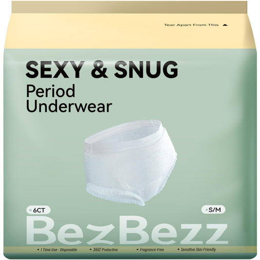 BezBezz empaque frontal mostrando 6 unidades y conveniencia