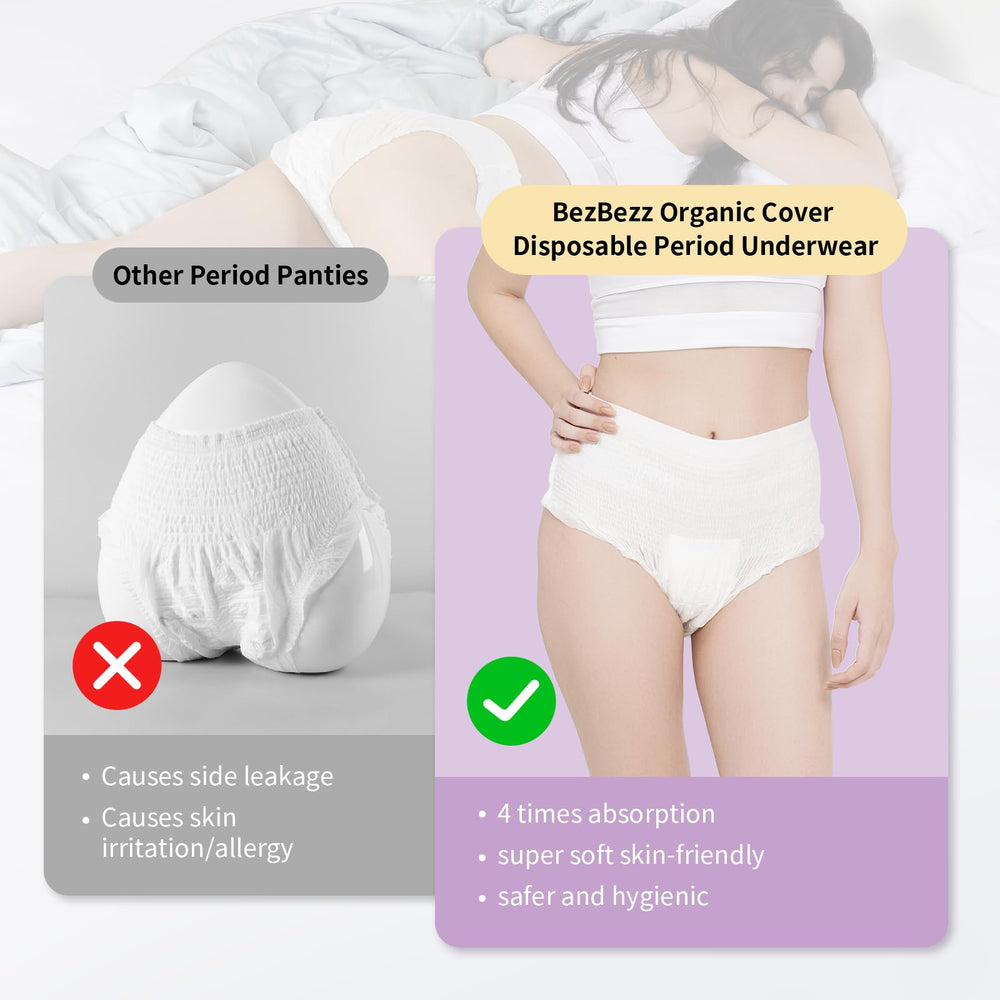 Modelo usando BezBezz por la noche para protección prolongada