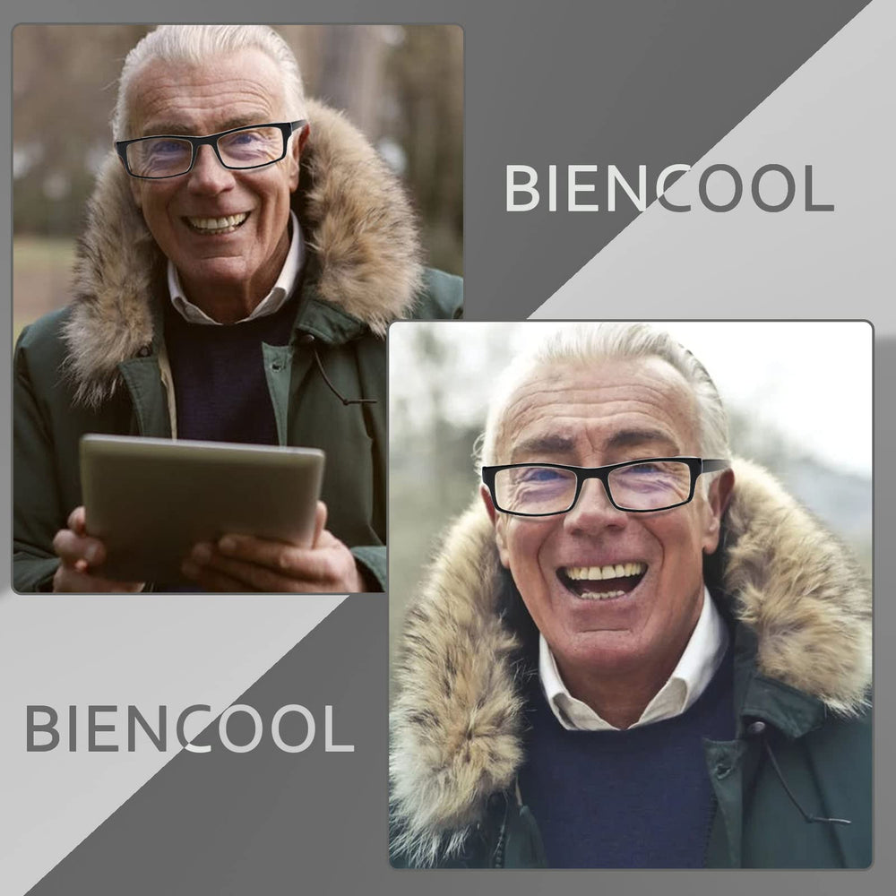BIENCOOL comparación de tamaño en mano para referencia de escala
