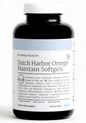 BIG BOLD HEALTH envase frontal mostrando 120 softgels y beneficios clave
