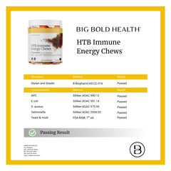 BIG BOLD HEALTH etiqueta nutricional clara para revisar ingredientes y dosis