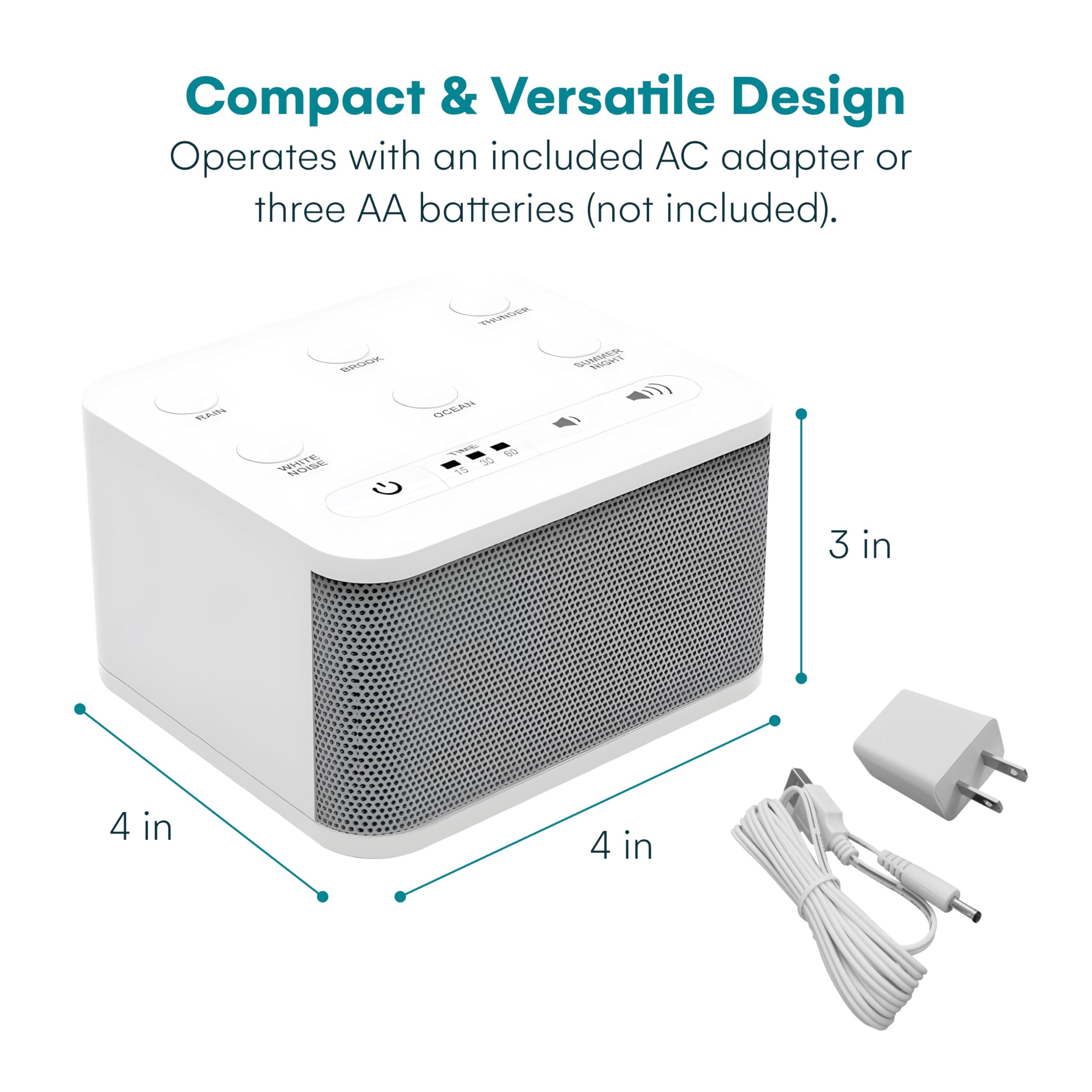 Big Red Rooster: dispositivo de ruido blanco para dormir sin interrupciones.