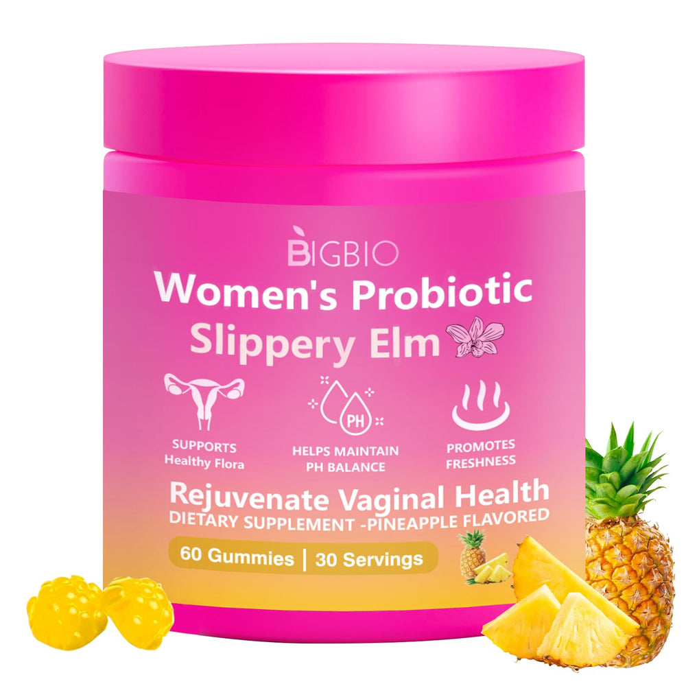 BIGBIO envase frontal de gominolas para equilibrio pH íntimo