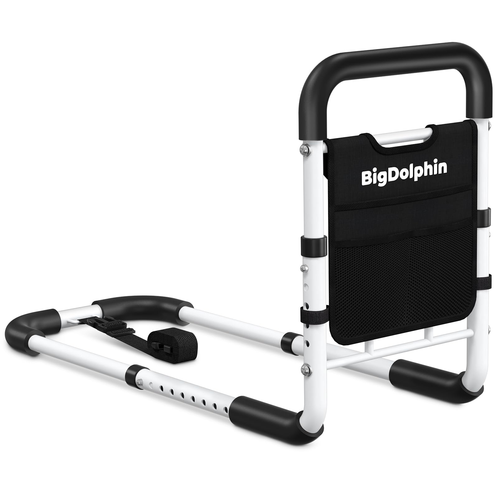 BigDolphin barandilla frontal empaquetada muestra montaje fácil y transporte