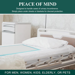 BIGGMED protector usado con mascota para proteger muebles y colchón