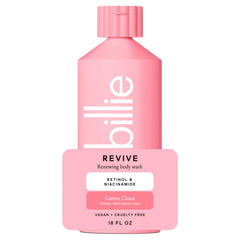 Billie frasco frontal Revive Cotton Cloud, aspecto limpio y atractivo