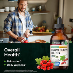 BIO KRAUTER detalle de etiqueta que destaca ingredientes puros y veganos