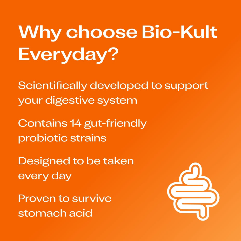Bio‑Kult etiqueta detalle de ingredientes y cepas para transparencia informativa