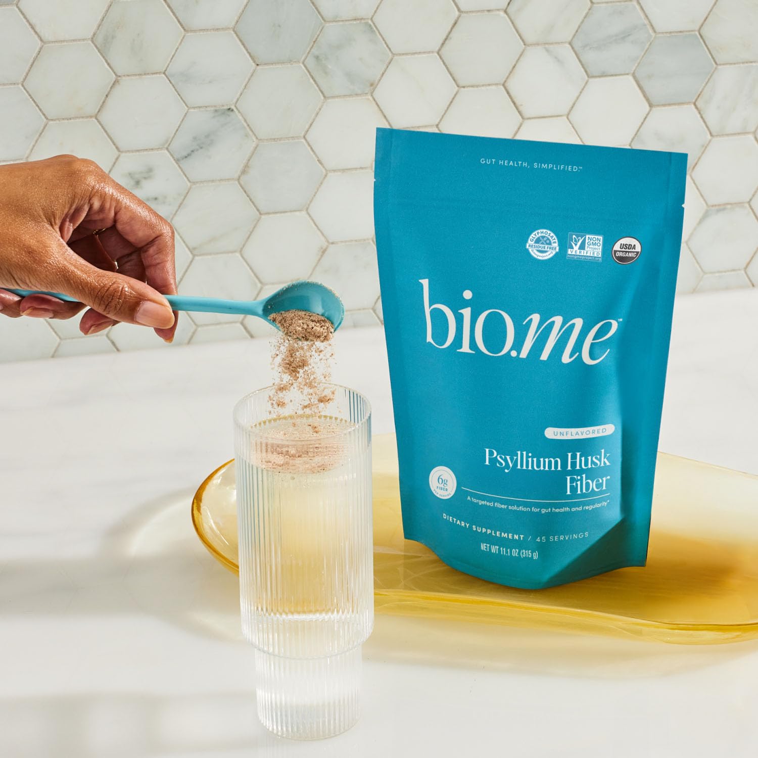 Bio.me ingredientes orgánicos ilustrados, pureza y calidad garantizadas
