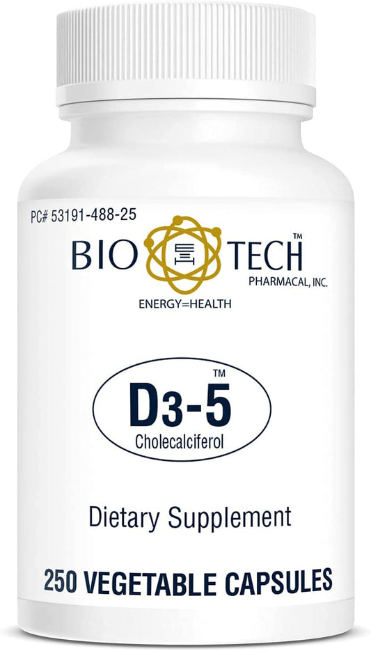 Bio-Tech Pharmacal cápsula vegetal abierta cerca para ver tamaño y formato práctico