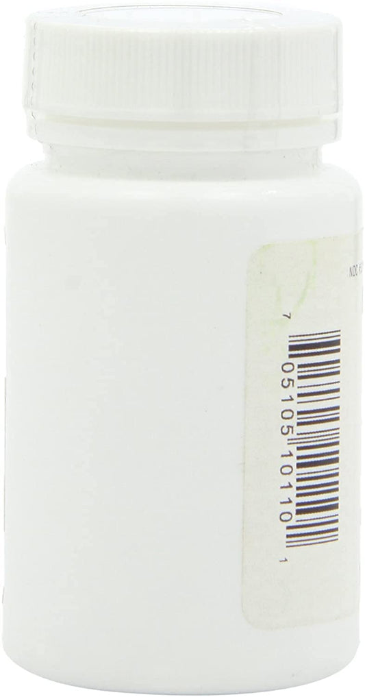 Bio-Tech Pharmacal primer plano de cápsula para apreciar tamaño y textura