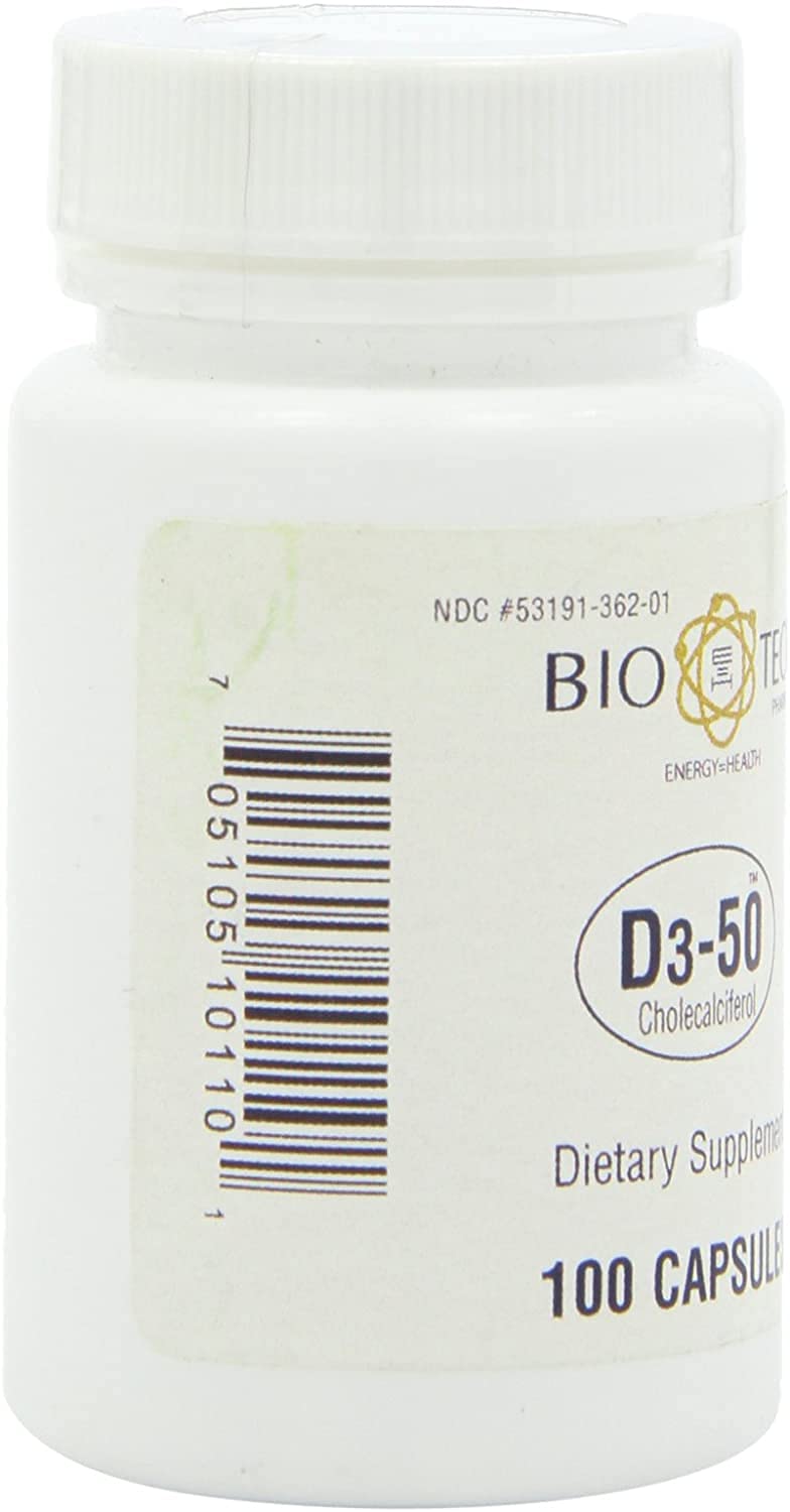 Bio-Tech Pharmacal etiqueta con información de dosis y sin alérgenos