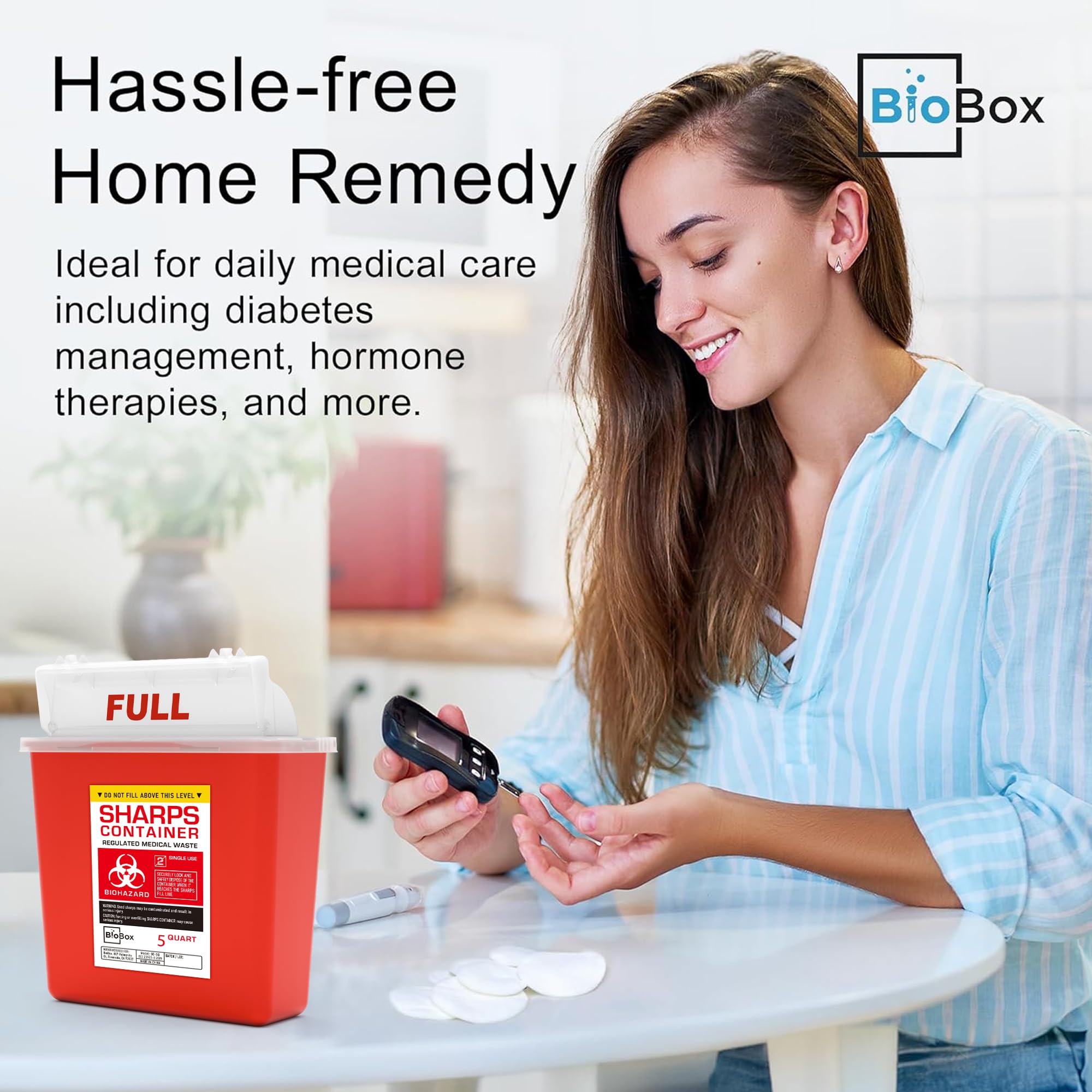 BioBox etiqueta normativa y símbolos de cumplimiento para confianza