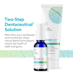 Biocidin Dentalcidin LS comparado en tamaño para referencia