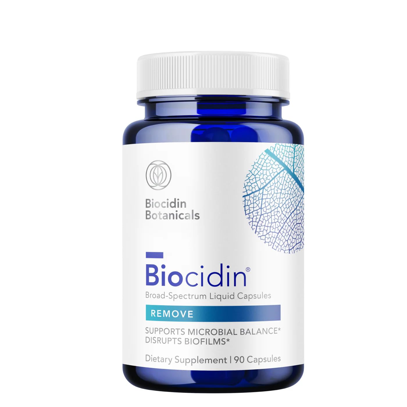 Bio-Botanical Research frasco frontal de Biocidin para conveniencia diaria