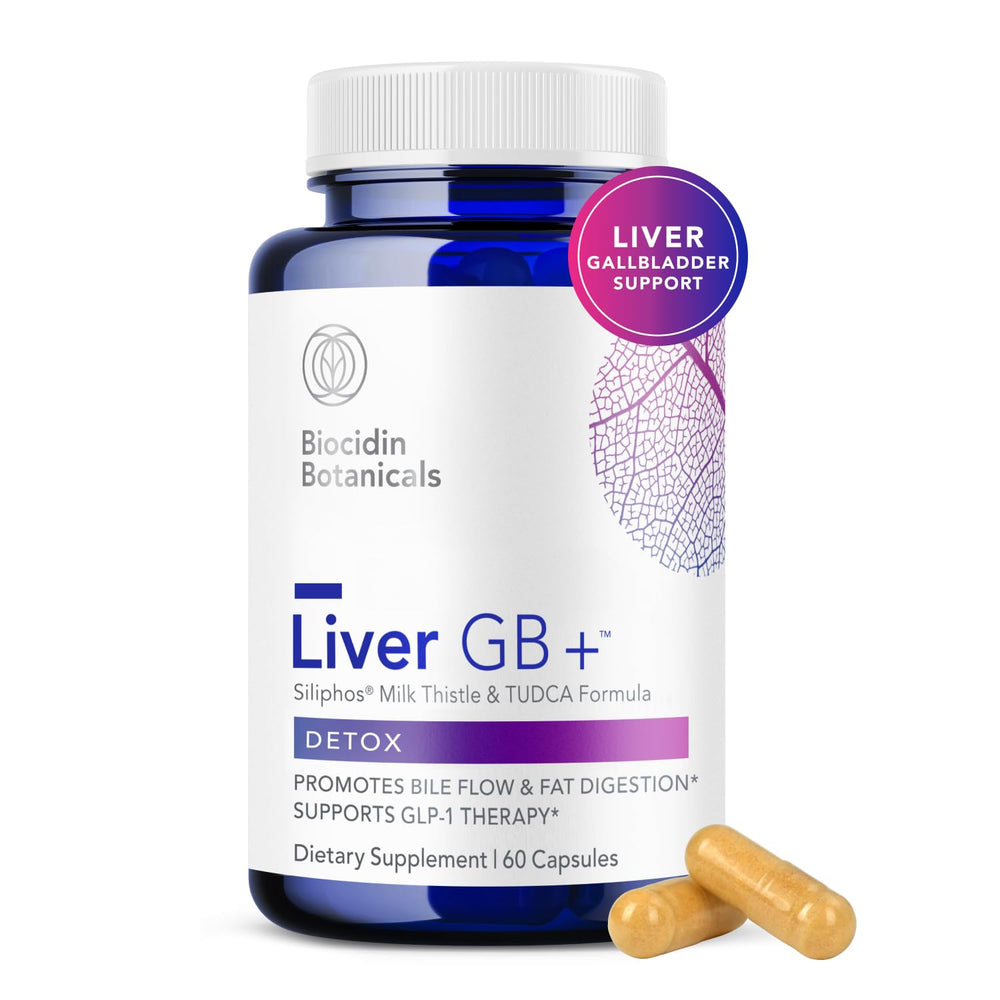 Biocidin envase frontal mostrando soporte hepático y biliar