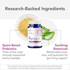 Biocidin Proflora etiqueta nutricional legible con información de ingredientes clave