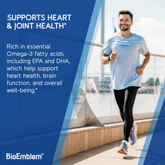 BioEmblem etiqueta nutricional y sello FOS, transparencia y origen sostenible