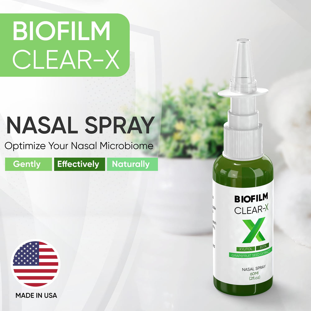BioFilm Clear boquilla y atomizador en primer plano para aplicación precisa