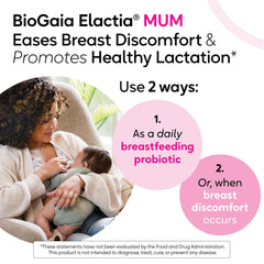 BioGaia Elactia producto en mano que muestra escala y dosis prácticas