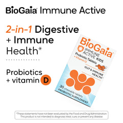 BioGaia etiqueta de ingredientes mostrando probiótico y vitamina D3