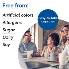 BioGaia cápsulas junto a desayuno saludable, integración en estilo de vida