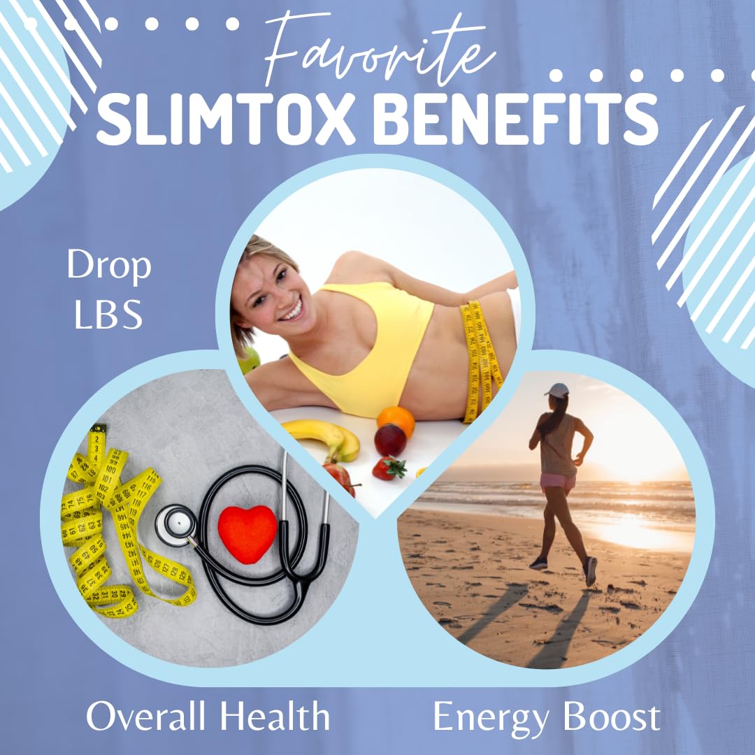 BioImmune Slimtox envase abierto con cápsulas para una toma cómoda diaria