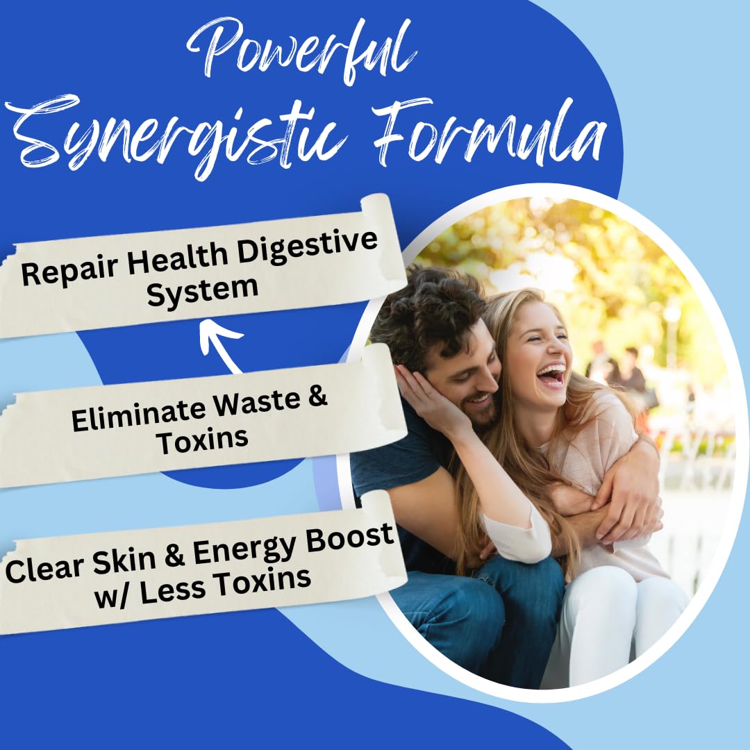 BioImmune Slimtox uso en mesa con vaso de agua para facilitar la ingesta