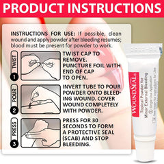 Biolife etiqueta con instrucciones y certificaciones visibles
