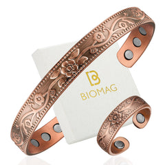 BioMag pulsera frontal en estuche mostrando calidad y lista para regalo