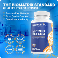 BioMatrix laboratorio de control de calidad cGMP, pureza y pruebas de lote