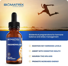 BioMatrix etiqueta con ingredientes y concentración para información del usuario