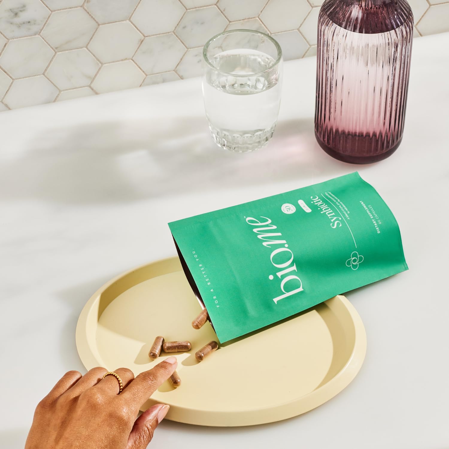 Bio.me empaque con sello de pruebas de terceros para confianza