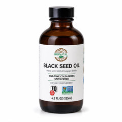 BioNatal frasco frontal mostrando aceite puro y diseño de vidrio