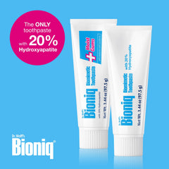 Bioniq primer plano encías húmedas evocando confort y sensación de alivio