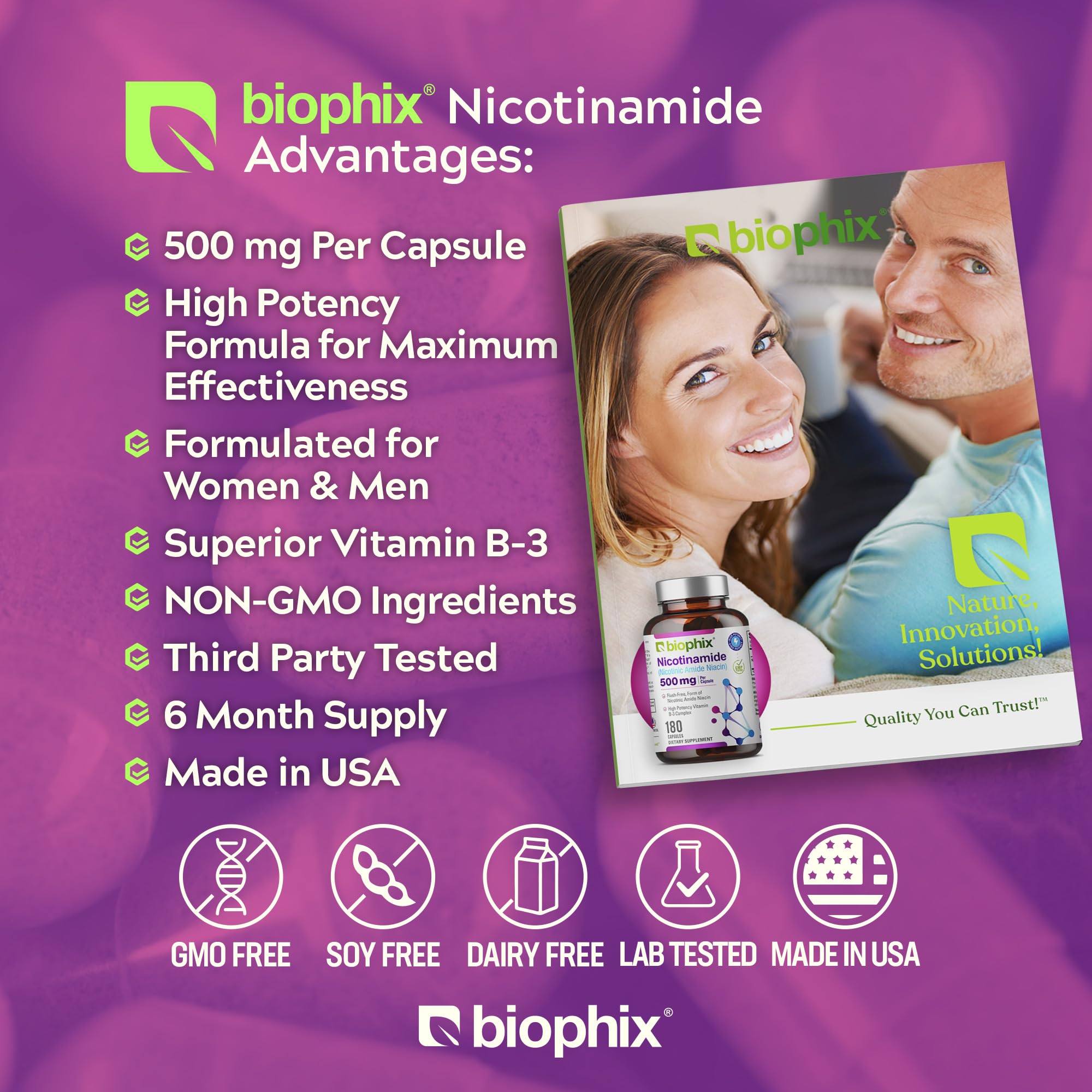 biophix primer plano de una cápsula para apreciar recubrimiento y calidad