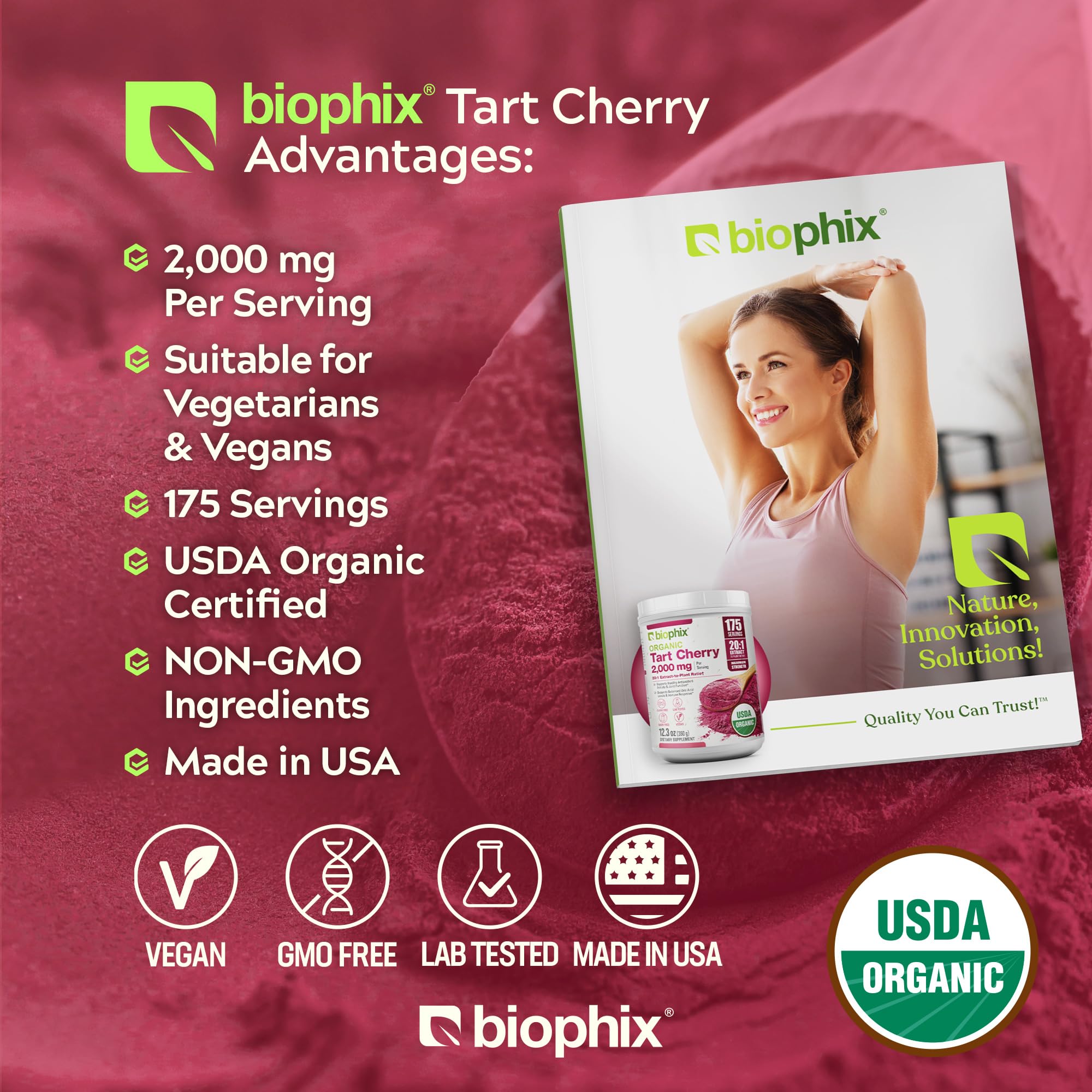 biophix polvo añadido a batido, integración sencilla en recetas