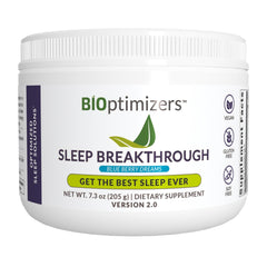 BIOptimizers envase frontal Blue Berry Dreams mostrando beneficios visibles