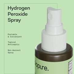 BIOPURE detalle del atomizador no aerosol que permite aplicación dirigida y segura