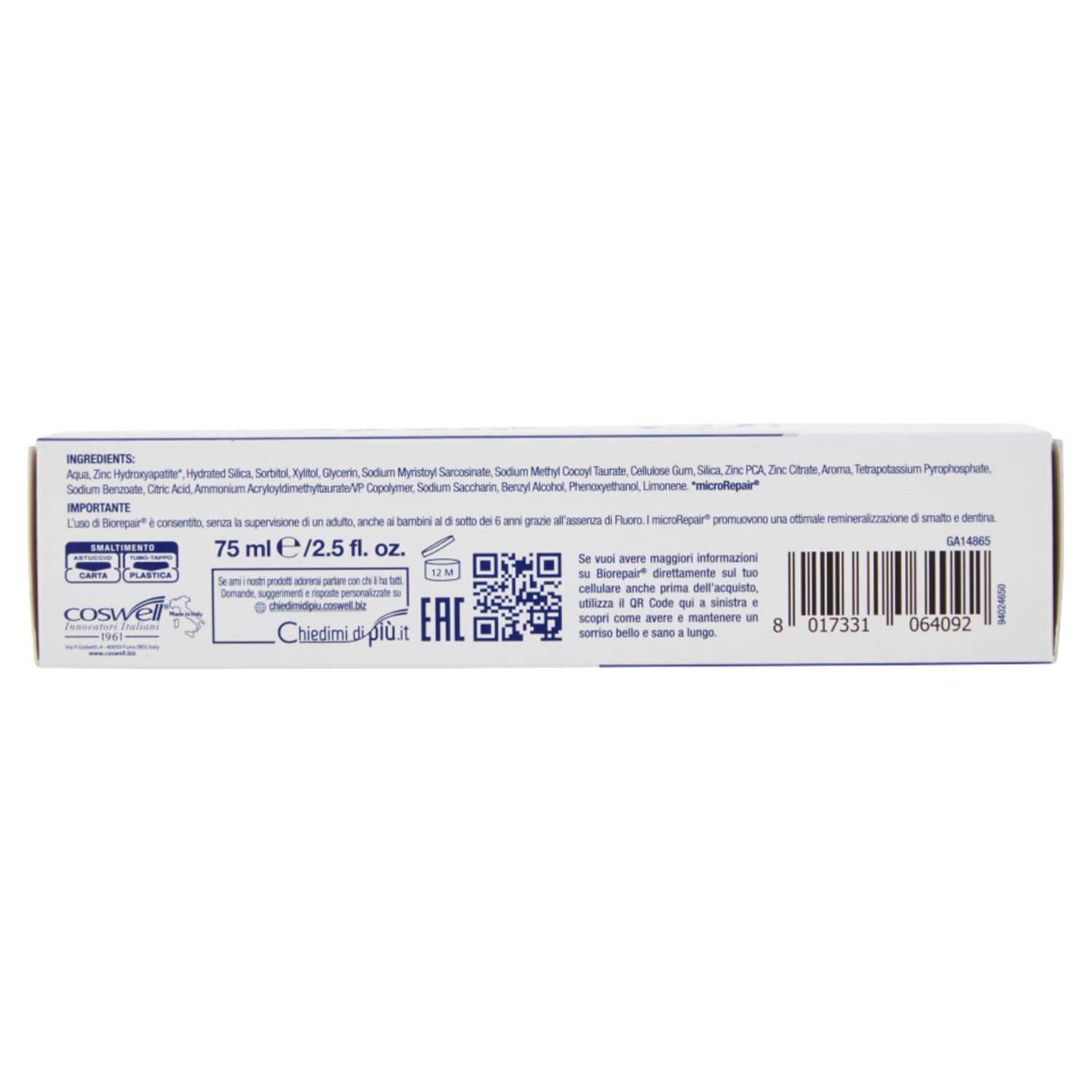 Pasta Biorepair aplicada en cepillo indicando uso nocturno y comodidad de aplicación