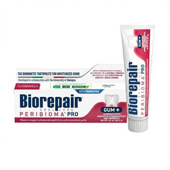 Biorepair Peribioma Pro frente del tubo mostrando diseño y tamaño práctico