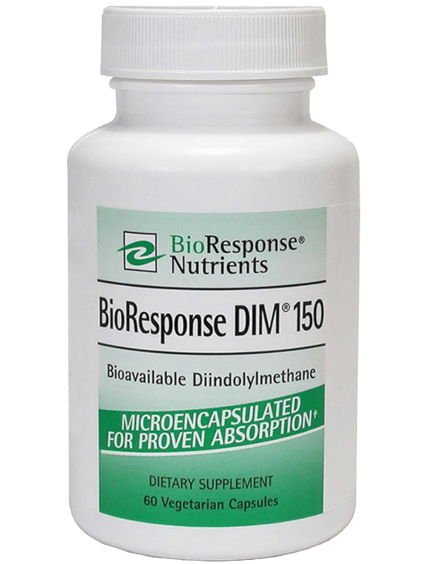 BioResponse Nutrients frasco delantero mostrando etiqueta y rendimiento