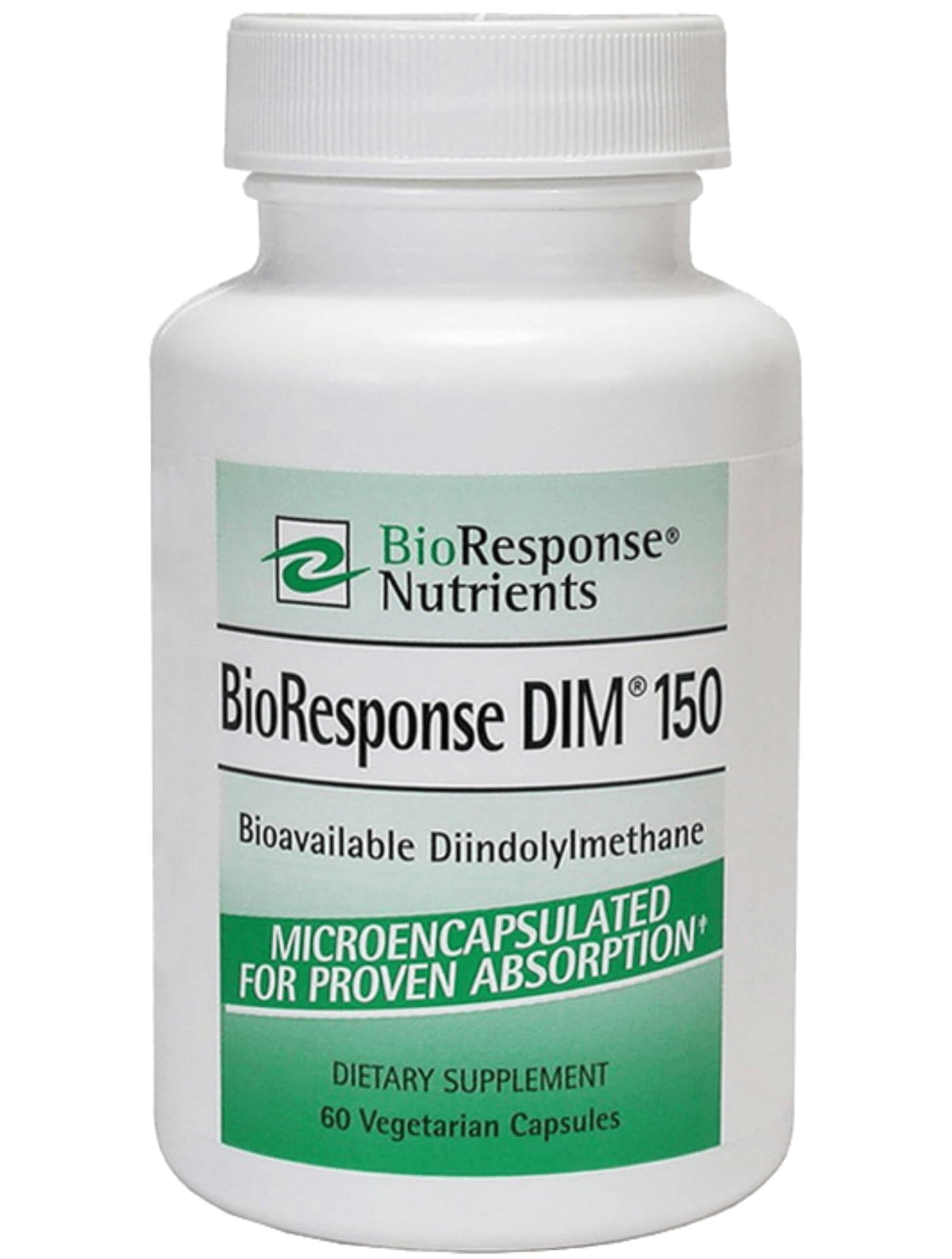 BioResponse Nutrients frasco delantero mostrando etiqueta y rendimiento