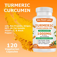 Bio Root Labs etiqueta con lista de ingredientes clara y beneficios
