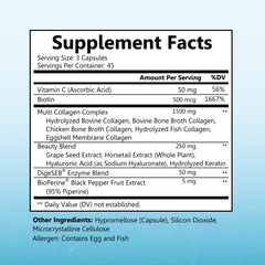 Etiqueta BioSchwartz con listado de ingredientes y beneficios claros