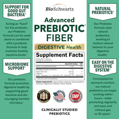 BioSchwartz etiqueta con lista de ingredientes destacados y beneficios claros