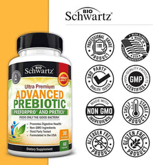 BioSchwartz ingredientes arroz integral orgánico que aporta fibra prebiótica