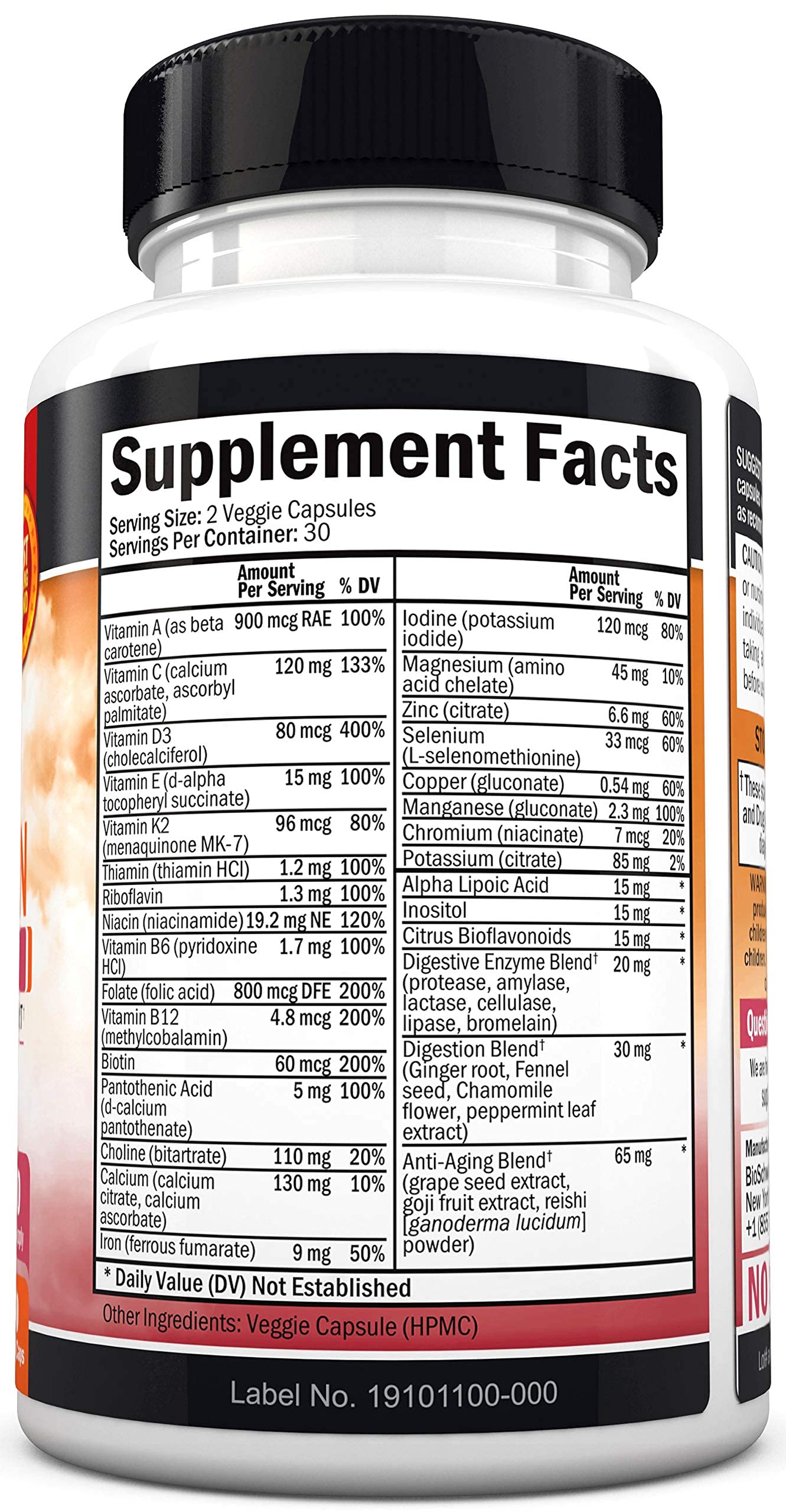 BioSchwartz ingredientes naturales uvas y goji como antioxidantes